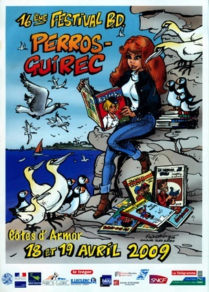 affiche perros guirec walthéry